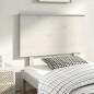 Testiera per Letto Bianca 104x6x82,5 cm Legno Massello di Pino Testiera per Letto Bianca 104x6x82,5 cm Legno Massello di Pino
