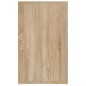 Comodino Rovere Sonoma 50x36x60 cm in Legno Multistrato