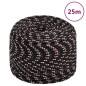 Corda Nautica Nera 8 mm 25 m in Polipropilene Corda Nautica Nera 8 mm 25 m in Polipropilene