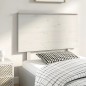 Testiera per Letto Bianca 104x6x82,5 cm Legno Massello di Pino Testiera per Letto Bianca 104x6x82,5 cm Legno Massello di Pino
