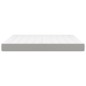 Materasso a Molle Insacchettate Grigio Chiaro 160x200x20 cm Materasso a Molle Insacchettate Grigio Chiaro 160x200x20 cm