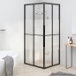 Cabina Doccia ESG Semi Smerigliato 90x70x180 cm Nera Cabina Doccia ESG Semi Smerigliato 90x70x180 cm Nera