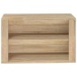 Scarpiera Rovere Sonoma 75x35x45 cm in Legno Multistrato
