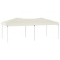 Tenda per Feste Pieghevole Crema 3x6 m Tenda per Feste Pieghevole Crema 3x6 m