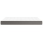 Materasso a Molle Grigio 140x190x20 cm in Similpelle Materasso a Molle Grigio 140x190x20 cm in Similpelle