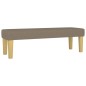 vidaXL Panca Tortora 100x30x30 cm in Tessuto vidaXL Panca Tortora 100x30x30 cm in Tessuto