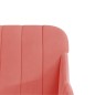 Panca Rosa 110x76x80 cm in Velluto Panca Rosa 110x76x80 cm in Velluto