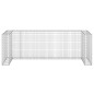 Gabbione per Bidoni in Acciaio Zincato 325x100x110 cm Gabbione per Bidoni in Acciaio Zincato 325x100x110 cm
