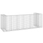 Gabbione per Bidoni in Acciaio Zincato 325x100x110 cm Gabbione per Bidoni in Acciaio Zincato 325x100x110 cm