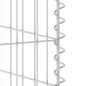 Gabbione per Bidoni in Acciaio Zincato 325x100x110 cm Gabbione per Bidoni in Acciaio Zincato 325x100x110 cm