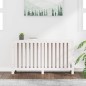 Copertura Termosifone Bianca 153x19x84 cm Legno Massello Pino Copertura Termosifone Bianca 153x19x84 cm Legno Massello Pino