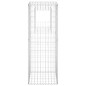Cesto a Gabbione a Torre 50x50x140 cm in Ferro Cesto a Gabbione a Torre 50x50x140 cm in Ferro