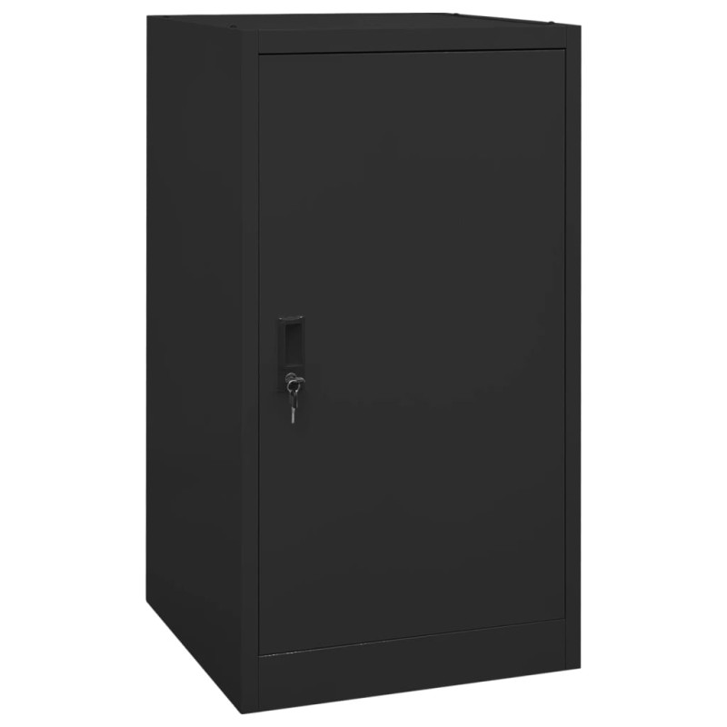 Armadio Porta Sella Nero 53x53x105 cm in Acciaio Armadio Porta Sella Nero 53x53x105 cm in Acciaio