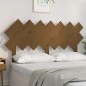 Testiera per Letto Miele 141x3x80,5 cm Legno Massello di Pino Testiera per Letto Miele 141x3x80,5 cm Legno Massello di Pino