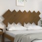 Testiera per Letto Miele 141x3x80,5 cm Legno Massello di Pino Testiera per Letto Miele 141x3x80,5 cm Legno Massello di Pino