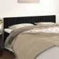 vidaXL Testiere 2 pz Nere 100x5x78/88 cm in Velluto vidaXL Testiere 2 pz Nere 100x5x78/88 cm in Velluto