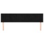 vidaXL Testiere 2 pz Nere 100x5x78/88 cm in Velluto vidaXL Testiere 2 pz Nere 100x5x78/88 cm in Velluto