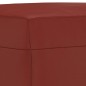 Poggiapiedi Rosso Vino 60x50x41 cm in Similpelle Poggiapiedi Rosso Vino 60x50x41 cm in Similpelle