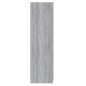 vidaXL Armadio Grigio Sonoma 80x52x180 cm in Legno Multistrato vidaXL Armadio Grigio Sonoma 80x52x180 cm in Legno Multistrato