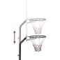 vidaXL Supporto per Pallacanestro Bianco 282-352 cm Polietilene