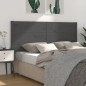 Testiera per Letto Grigia 126x4x100cm in Legno Massello di Pino Testiera per Letto Grigia 126x4x100cm in Legno Massello di Pino
