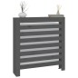 Copertura Termosifone Grigia 79,5x19x84 cm Legno Massello Pino Copertura Termosifone Grigia 79,5x19x84 cm Legno Massello Pino