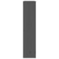 Copertura Termosifone Grigia 79,5x19x84 cm Legno Massello Pino Copertura Termosifone Grigia 79,5x19x84 cm Legno Massello Pino