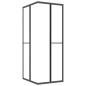 Cabina Doccia ESG Smerigliato 90x70x180 cm Nera Cabina Doccia ESG Smerigliato 90x70x180 cm Nera