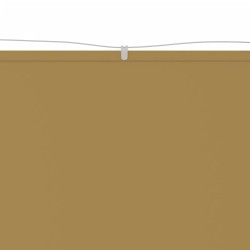 Paravento Verticale Beige 140x800 cm in Tessuto Oxford