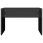 Sgabello da Toeletta Nero 70x35x45 cm Legno Multistrato Sgabello da Toeletta Nero 70x35x45 cm Legno Multistrato