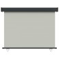 Tendalino Laterale per Balcone 117x250 cm Grigio Tendalino Laterale per Balcone 117x250 cm Grigio