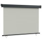 Tendalino Laterale per Balcone 117x250 cm Grigio Tendalino Laterale per Balcone 117x250 cm Grigio