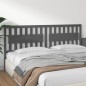 Testiera per Letto Grigia 205,5x4x100 cm Legno Massello di Pino Testiera per Letto Grigia 205,5x4x100 cm Legno Massello di Pino