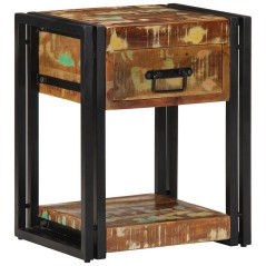 vidaXL Armadio da Notte con cassetto 2 pcs 40 x 35 x 50 cm