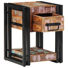 vidaXL Armadio da Notte con cassetto 2 pcs 30 x 30 x 40 cm