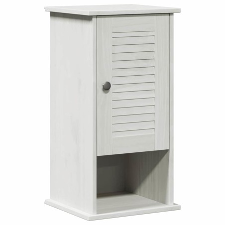 vidaXL Mobiletto da Bagno a Muro Bianco 37 x 34 x 71.5 cm