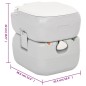 Set Toilette Portatile Campeggio Supporto Lavamani Tanica Acqua Set Toilette Portatile Campeggio Supporto Lavamani Tanica Acqua