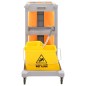 Carrello per Pulizie con Secchio Mocio in Polipropilene Carrello per Pulizie con Secchio Mocio in Polipropilene