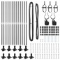 vidaXL Pali per Recinzione 13 pcs Grigio Ø32mm 150 cm Acciaio zincato vidaXL Pali per Recinzione 13 pcs Grigio Ø32mm 150 cm Acciaio zincato