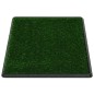 Toilette per Animali 2 pz con Erba Sintetica Verde 76x51x3cm WC Toilette per Animali 2 pz con Erba Sintetica Verde 76x51x3cm WC