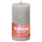 Bolsius Candele Rustiche Colonna Shine 4 pz 130x68 mm Grigio Sabbia Bolsius Candele Rustiche Colonna Shine 4 pz 130x68 mm Grigio Sabbia