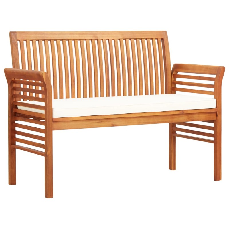 vidaXL Panca da Giardino a 2 Posti 120 cm in Legno Massello di Acacia vidaXL Panca da Giardino a 2 Posti 120 cm in Legno Massello di Acacia