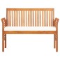 vidaXL Panca da Giardino a 2 Posti 120 cm in Legno Massello di Acacia vidaXL Panca da Giardino a 2 Posti 120 cm in Legno Massello di Acacia