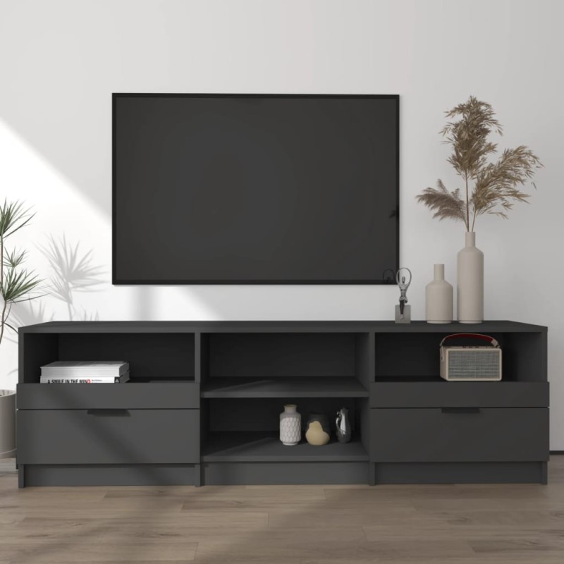 vidaXL Mobile Porta TV NEro 150x33,5x45 cm in Legno Multistrato vidaXL Mobile Porta TV NEro 150x33,5x45 cm in Legno Multistrato