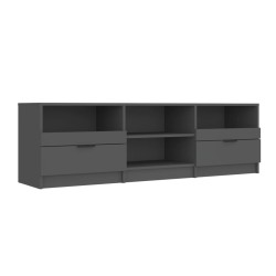 vidaXL Mobile Porta TV NEro 150x33,5x45 cm in Legno Multistrato