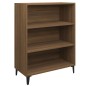 Credenza Rovere Marrone 69,5x32,5x90 cm in Legno Multistrato Credenza Rovere Marrone 69,5x32,5x90 cm in Legno Multistrato