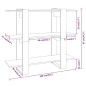 Libreria/Divisorio Rovere Sonoma 100x30x87 cm Libreria/Divisorio Rovere Sonoma 100x30x87 cm
