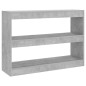 Libreria/Divisorio Grigio Cemento 100x30x72 cm Libreria/Divisorio Grigio Cemento 100x30x72 cm