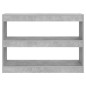 Libreria/Divisorio Grigio Cemento 100x30x72 cm Libreria/Divisorio Grigio Cemento 100x30x72 cm