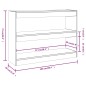 Libreria/Divisorio Grigio Cemento 100x30x72 cm Libreria/Divisorio Grigio Cemento 100x30x72 cm